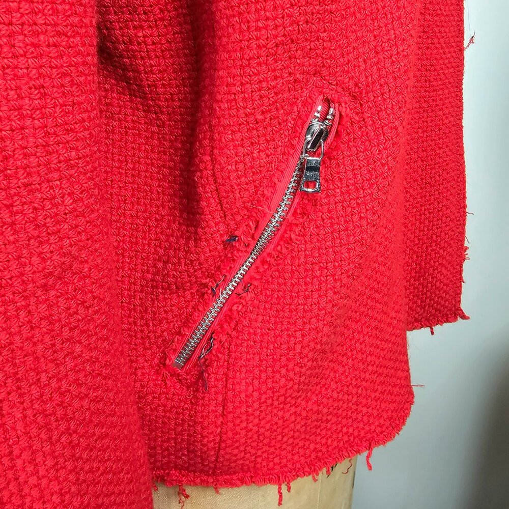 GAP Red Classic Structured Tailored Blazer - Size… - image 10